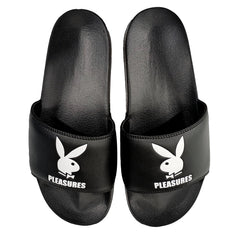 Pleasures Men x PLAYBOY Slides Black