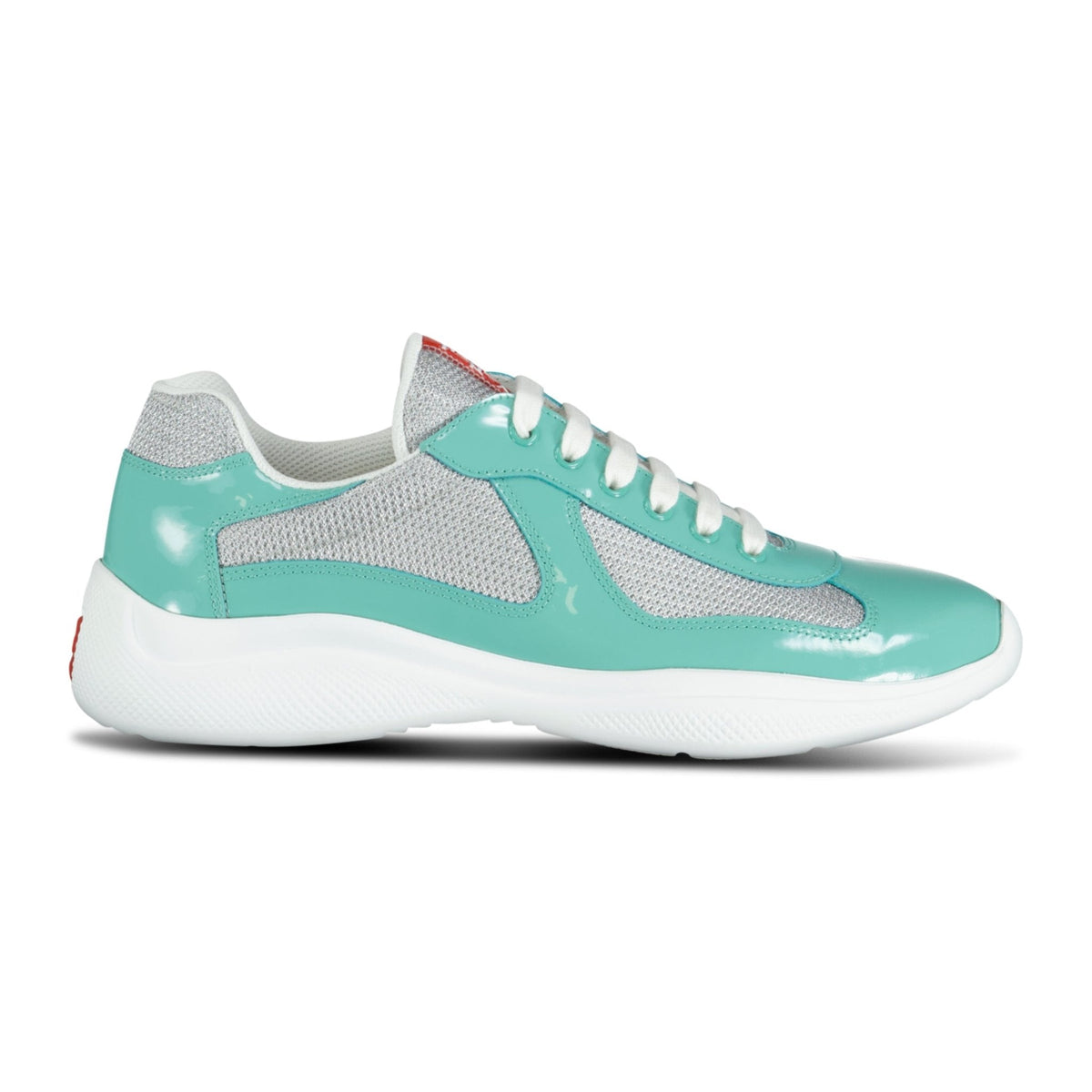 PRADA AMERICAS CUPS PATENT JADE GREEN