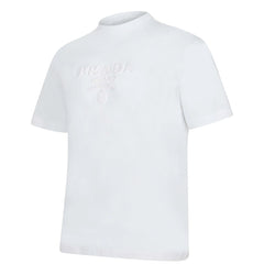 PRADA COTTON LOGO T-SHIRT WHITE