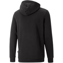 PUMA Essentials+ 2 Colour Big Logo Hoodie - Black / White