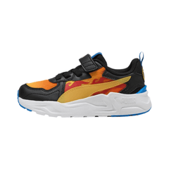 PUMA Childrens Trinity Lite Hot Wheels AC+ - Black / Maple / Red