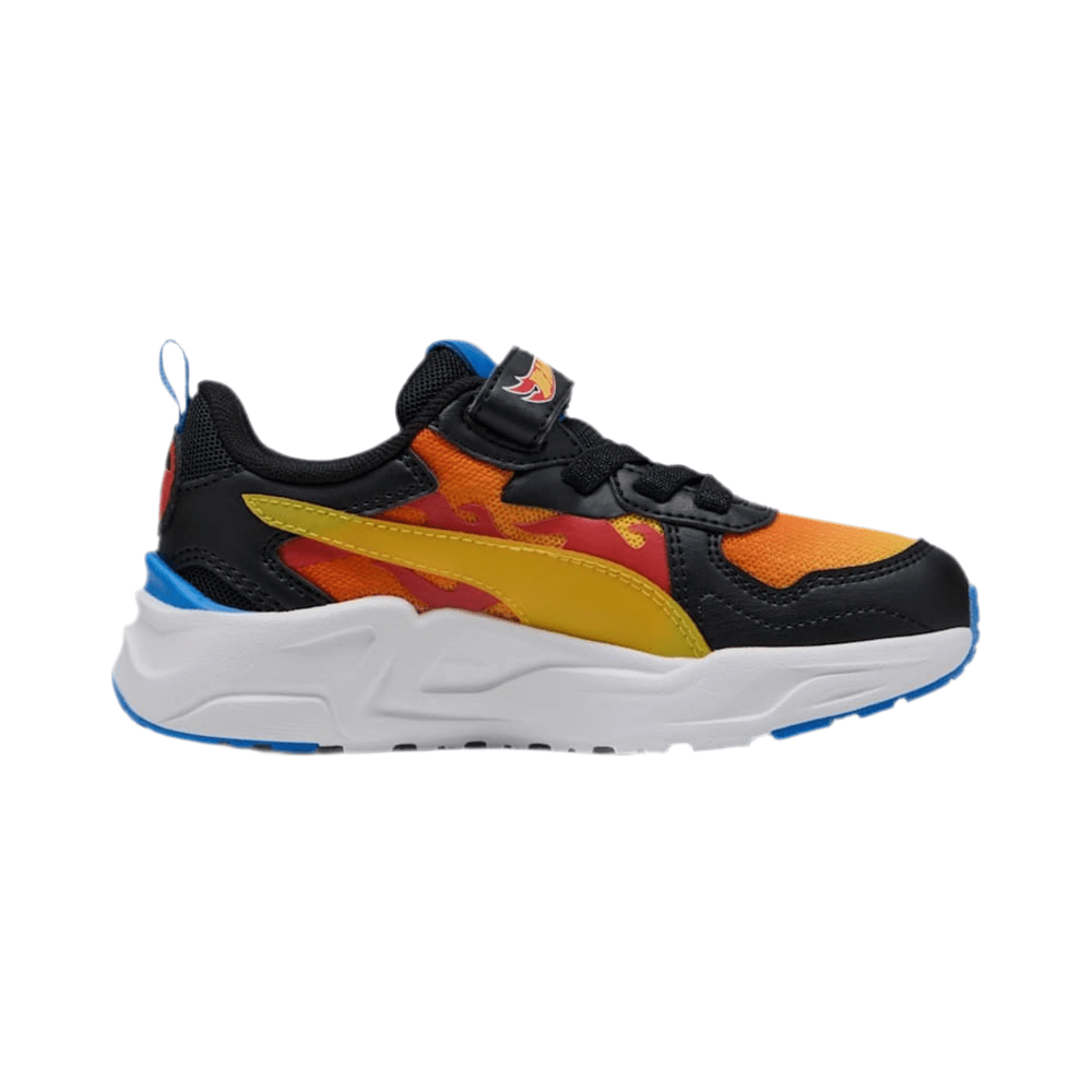 PUMA Childrens Trinity Lite Hot Wheels AC+ - Black / Maple / Red