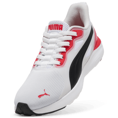 Puma Softride Cosmic Street Sliptech - White / Black / All Time Red
