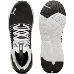 PUMA Softride Symmetry Fuzion - Black / Grey / White