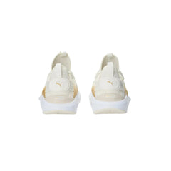 Puma Womens Softride Enzo 5 Metallic - White/Gold/Black
