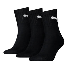PUMA Short Crew Sock 3 Pack - Black