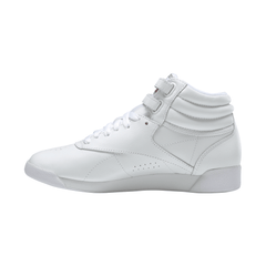 Reebok Womens Freestyle Hi - White / Silver