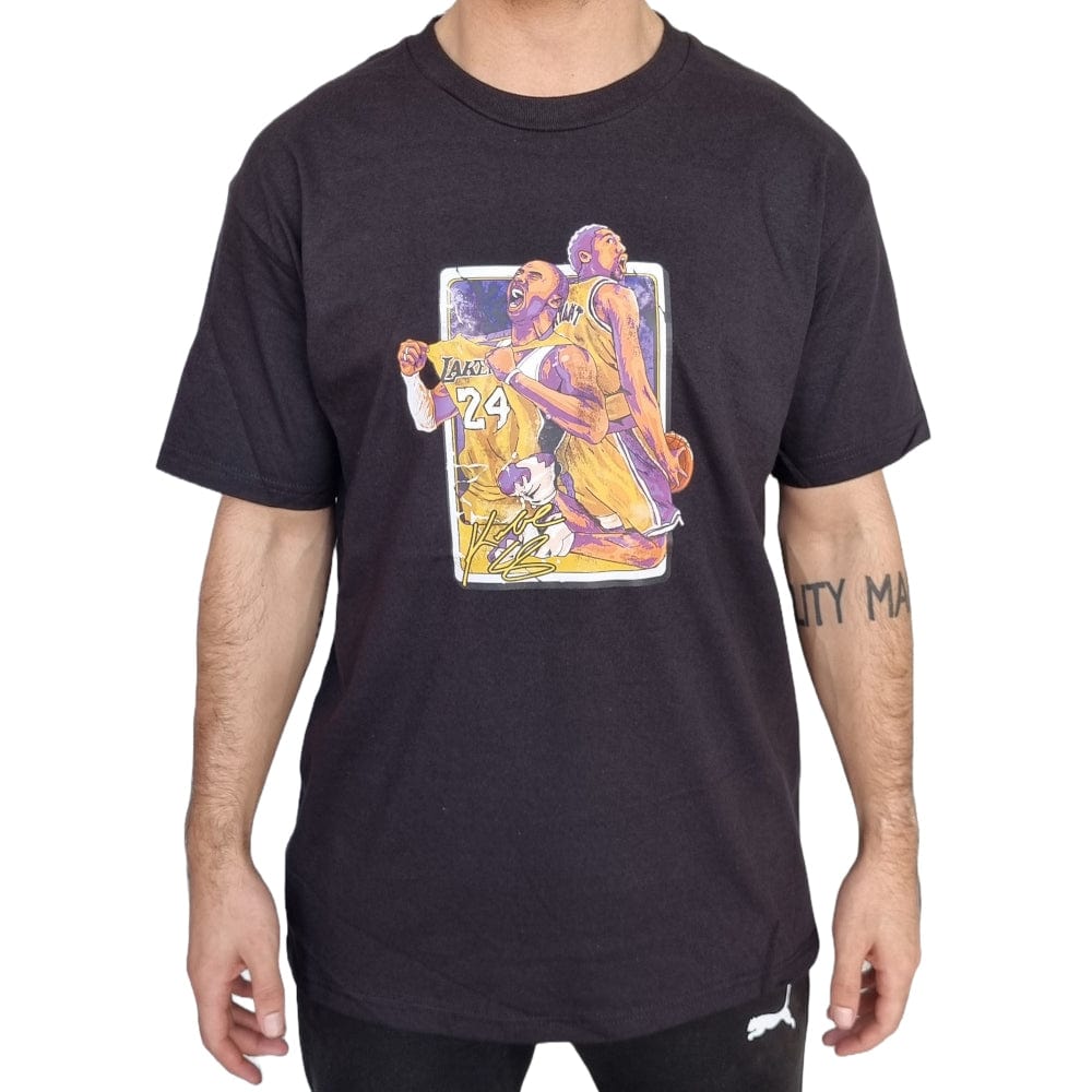 Retro Kings Kobe Stacked Tee - Black