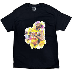 Retro Kings Mamba Watercolour Tee - Black