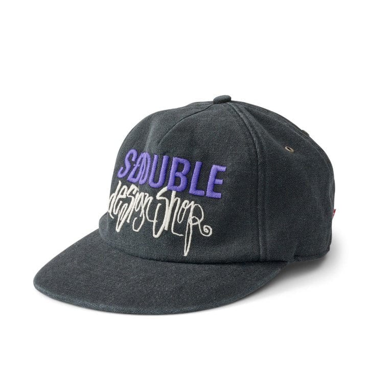 S / DOUBLE Funky Ranger  Canvas Strapback - Black