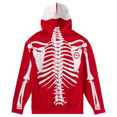LRG Dead Serious Zip Up Hoodie '21 Red (WORN)