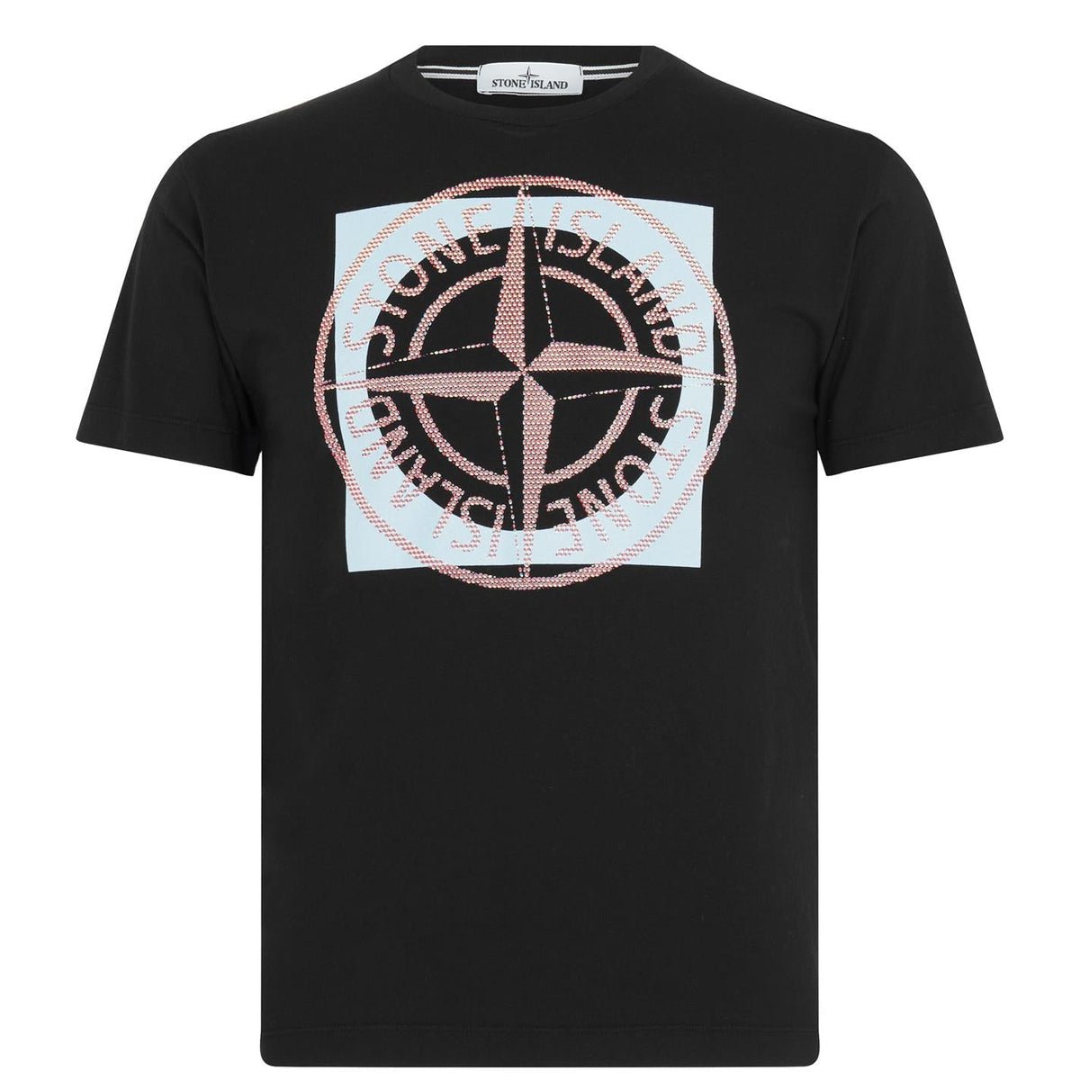 STONE ISLANDTricomia Two T-shirt Black