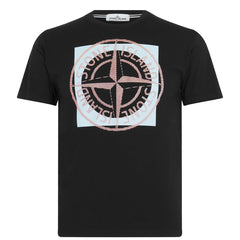 STONE ISLANDTricomia Two T-shirt Black