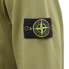 STONE ISLANDCotton Hooded Sweatshirt Khaki