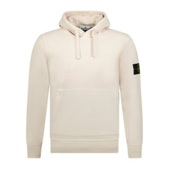 STONE ISLANDCotton Hooded Sweatshirt Light Pink