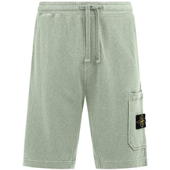 STONE ISLANDCotton Sweat Shorts Green