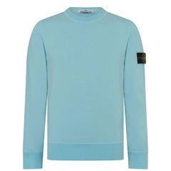 STONE ISLANDCotton Sweatshirt Acqua