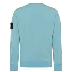 STONE ISLANDCotton Sweatshirt Acqua