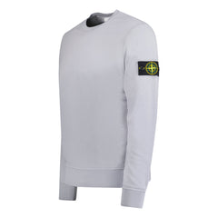 STONE ISLAND COTTON SWEATSHIRT LILAC