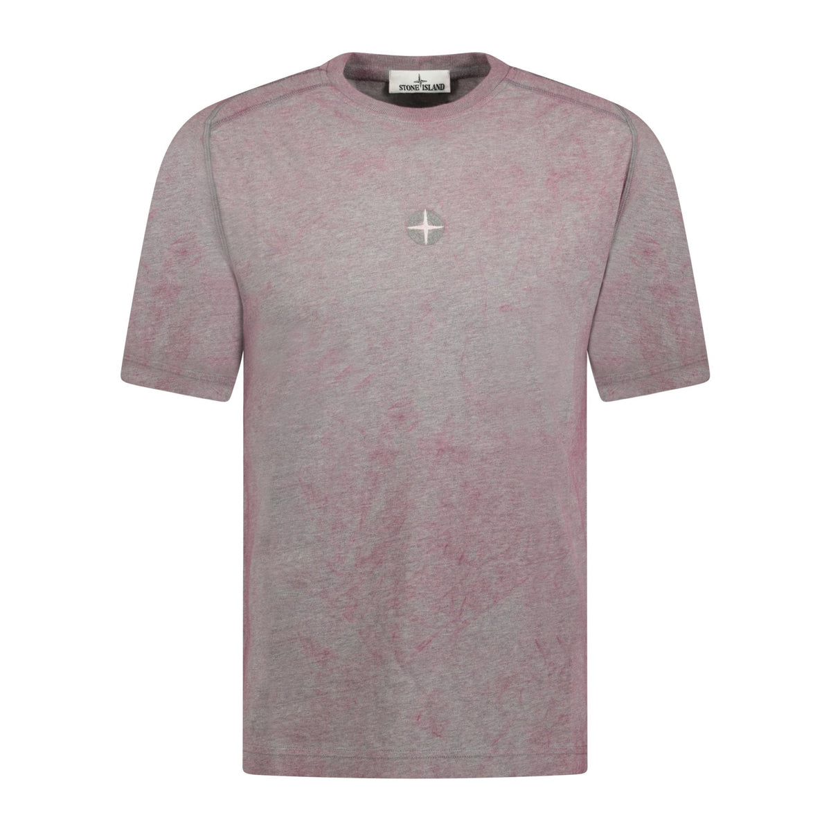 STONE ISLANDDust Colour Treatment T-Shirt Rose Pink