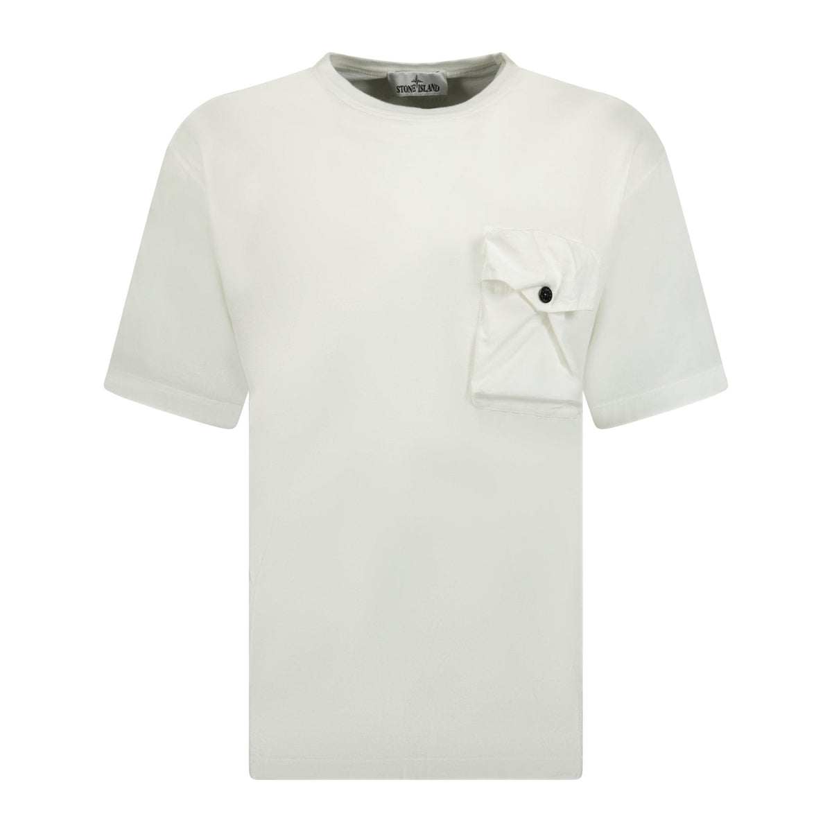 STONE ISLANDFront Pocket T-Shirt White