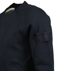 STONE ISLAND GHOST BADGE SWEATSHIRT DARK NAVY