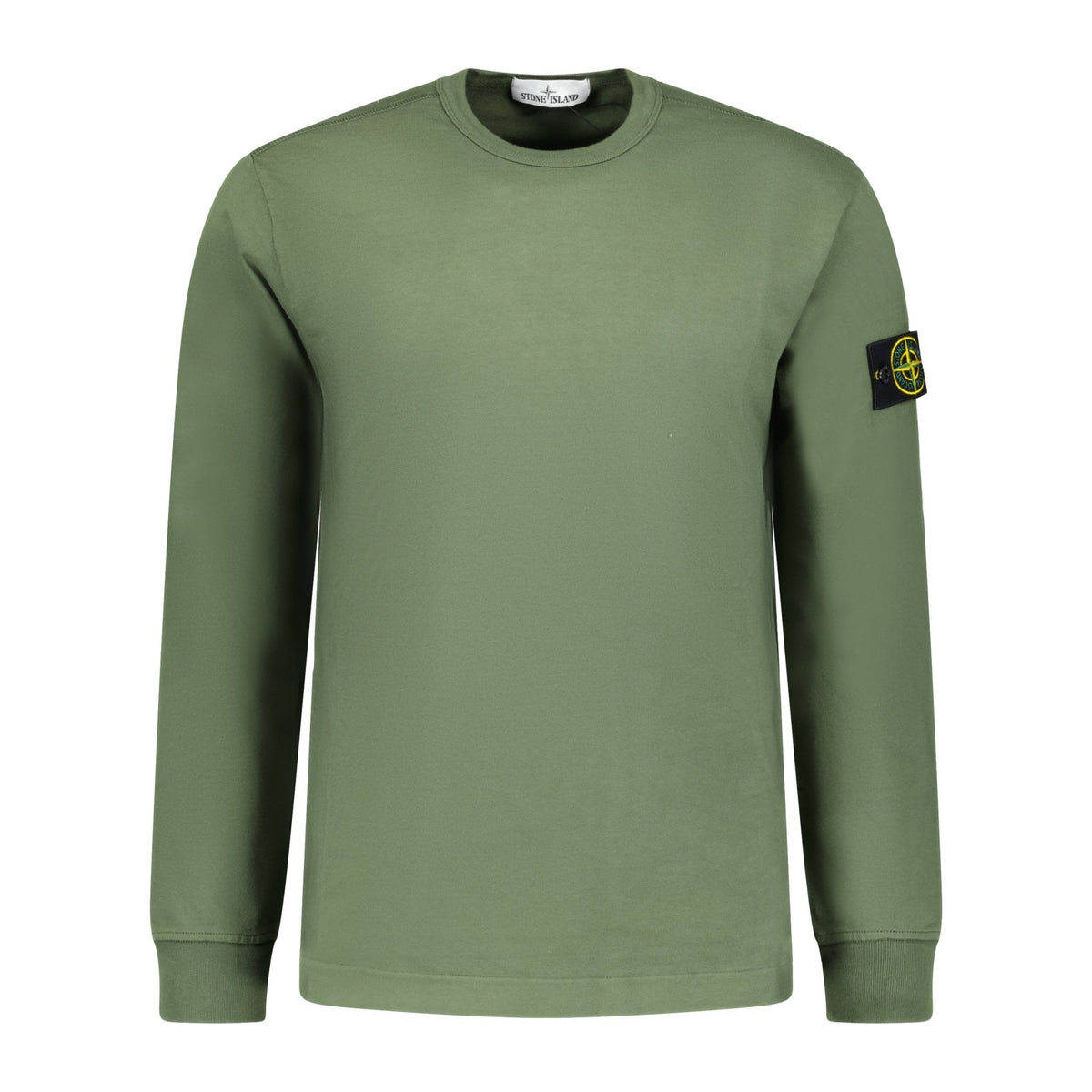 STONE ISLANDLight Cotton Sweatshirt Green