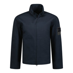 STONE ISLAND'MAC Supima' Ghost Badge Jacket Navy