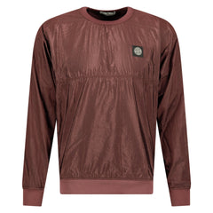 STONE ISLAND NYLON METAL JUMPER MAROON