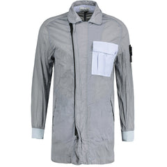 STONE ISLAND NYLON METAL MAC JACKET GREY