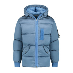 STONE ISLAND NYLON METAL PADDED JACKET BLUE