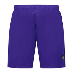 STONE ISLANDNylon Swim Shorts Blue Print