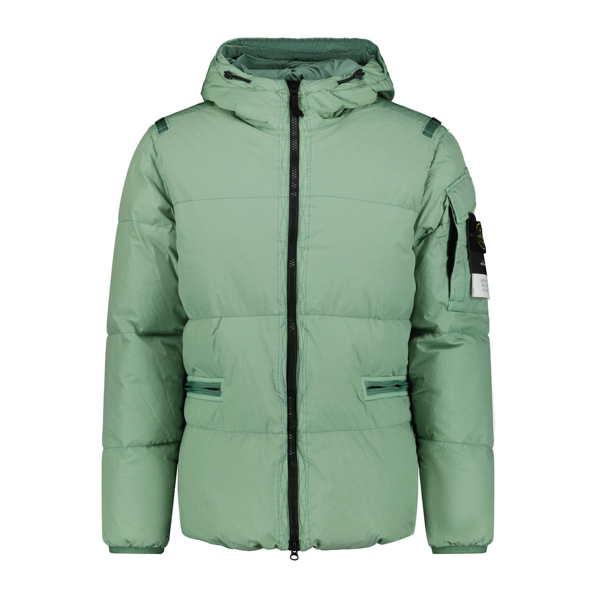 STONE ISLAND QUILTED PADDED JACKET GREEN