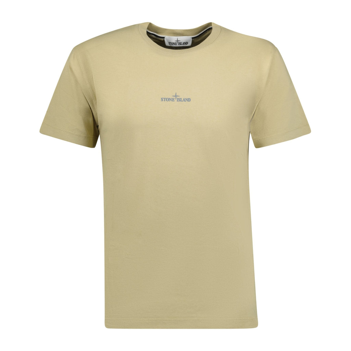 STONE ISLANDRear Print Logo T-Shirt Beige