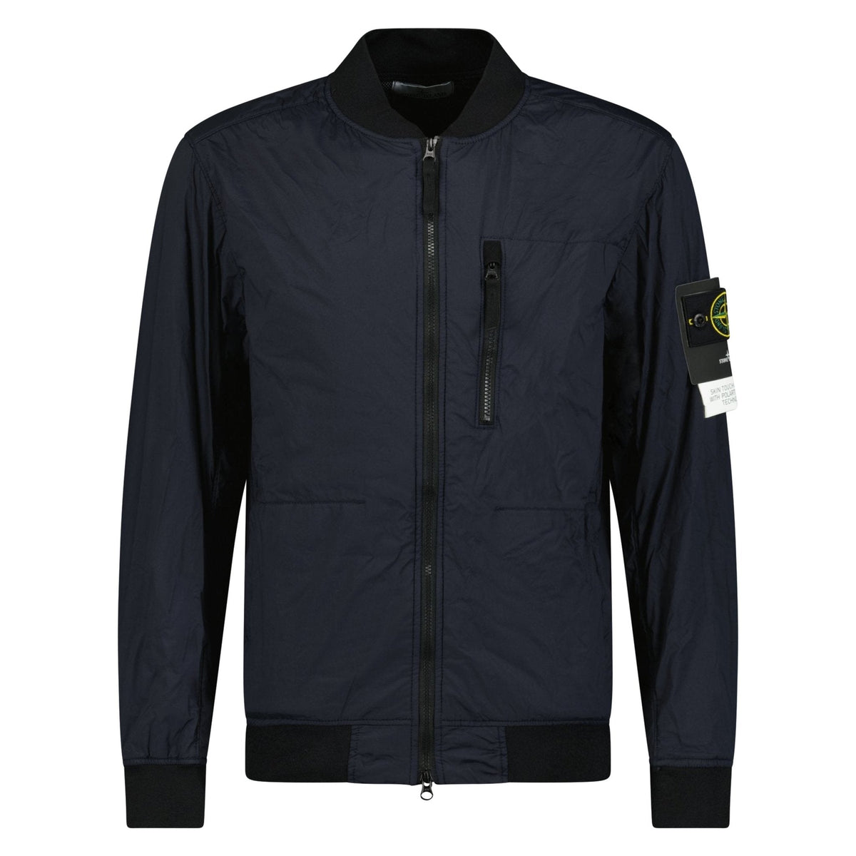 STONE ISLAND SKIN TOUCH NYLON TC JACKET NAVY