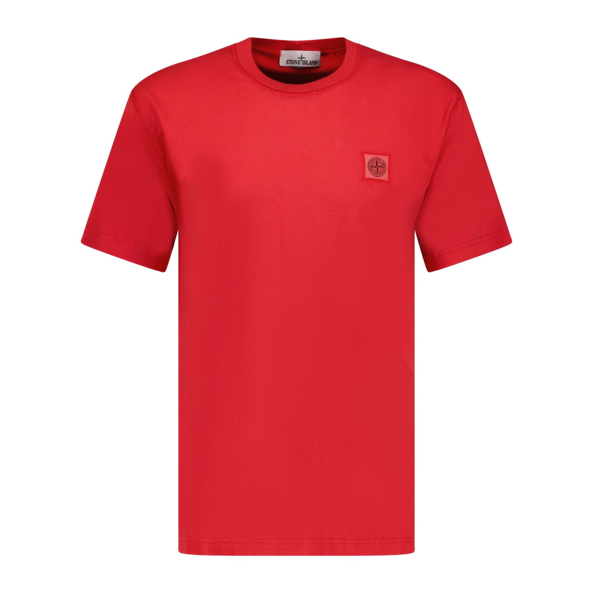 STONE ISLAND SMALL CHEST LOGO T-SHIRT RED