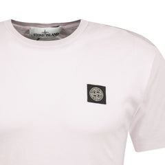 STONE ISLANDSmall Patch Logo T-Shirt Light Pink