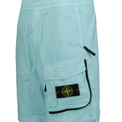 STONE ISLANDStretch-Cotton Bermuda Shorts Aqua