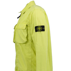 STONE ISLANDZip Overshirt Jacket Lemon