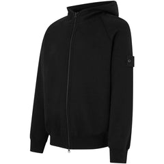 STONE ISLANDZip-Up Ghost Badge Jacket Black