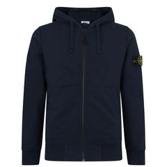 STONE ISLANDZip Hooded Sweatshirt Navy