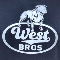 West Brothers Staffordshire Hoodie - Black / Silver